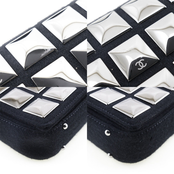 Chanel Black Cube Shoulder Chocolate Shoulder Bag Ice Bag Bar - Picture 4 of 10